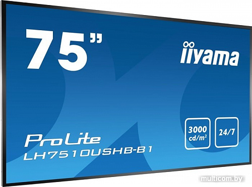 Информационная панель Iiyama LH7510USHB-B1