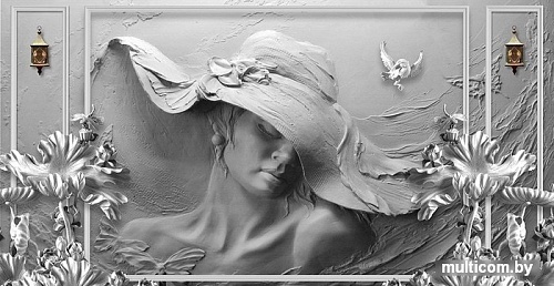 Фотообои Citydecor Барельеф 3D 500x270