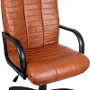 Офисное кресло Деловая обстановка Атлант Стандарт кожа люкс (мадрас 2001 виски)