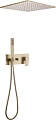 Душевая система Abber Daheim AF8221G (золото матовое)