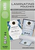 Пленка для ламинирования CACTUS глянцевая A4, 100 мкм, 100 л