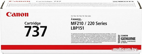 МФУ Canon i-SENSYS MF237w + 2 картриджа 737