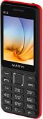 Мобильный телефон Maxvi K12 Red/Black