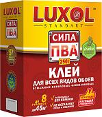 Клей для обоев Luxol Standart Сила ПВА (250 г)