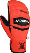 Горнолыжные варежки Reusch Warrior R-TEX XT Junior 6271533-7809 (р-р 4, Mitten Black/Fluo Red)