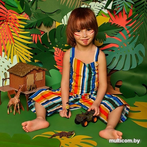 Игровой набор Masai Mara На ферме. Перевозка животных ММ205-021