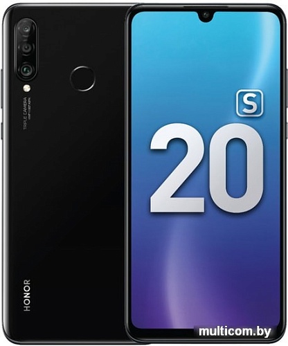 Смартфон HONOR 20S MAR-LX1H 6GB/128GB (полночный черный)
