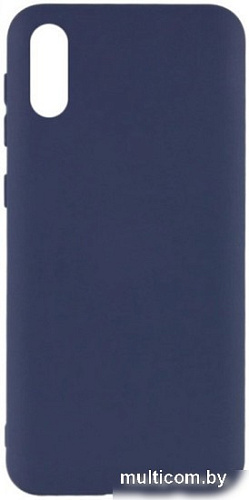 Чехол для телефона Case Cheap Liquid для Galaxy A02/M02 (синий)