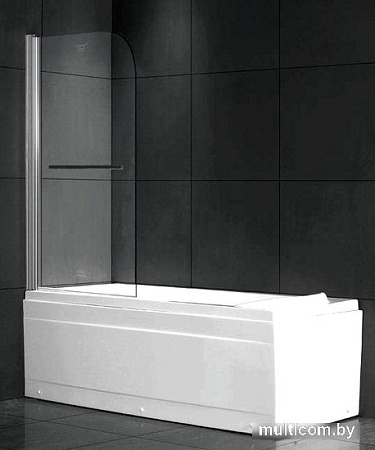 Стеклянная шторка для ванны Gemy New Rockcoco S03200