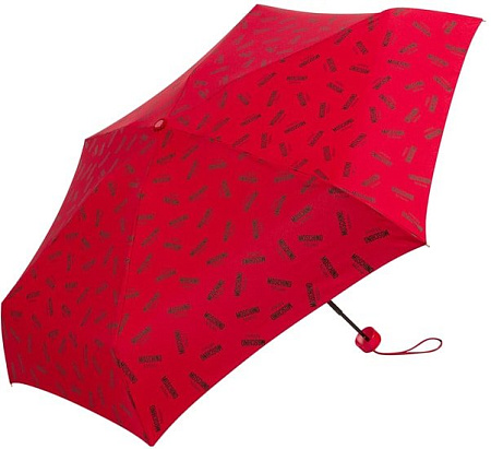 Зонт Moschino 8018-Superminic Logo Red