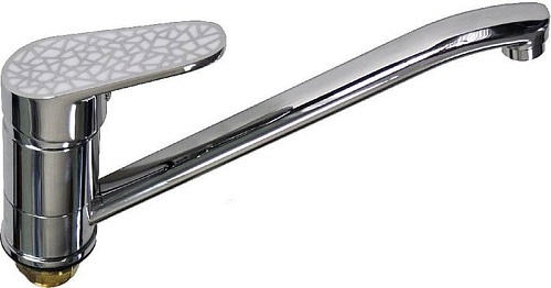 Смеситель BRIMIX 3250 (хром/белая мозаика)