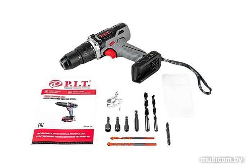 Ударная дрель-шуруповерт P.I.T PSB20H-13A (без АКБ)