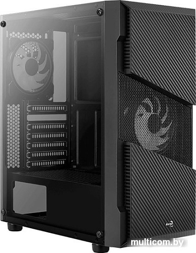 Корпус AeroCool Menace Saturn RGB-G-BK-v1