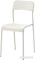 Стул Ikea Адде белый (102.191.78)