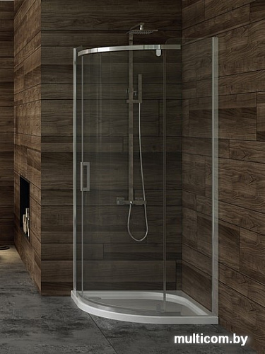 Душевой уголок NEW TRENDY New Comfort 80x80 K-0434 (прозрачное стекло)