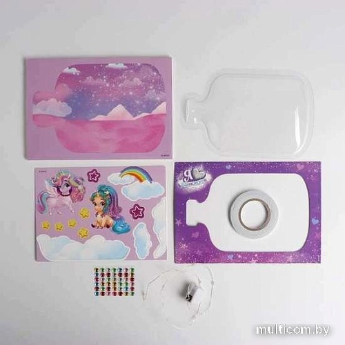 Набор для создания поделок/игрушек Школа талантов Ночник своими руками. Единорожки 4940792