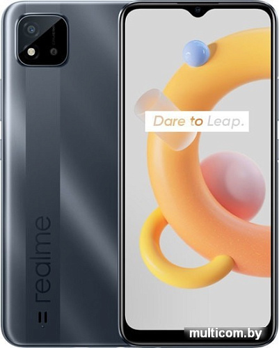 Смартфон Realme C11 2021 RMX3231 4GB/64GB (серый)