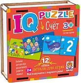 Мозаика/пазл Айрис-Пресс IQ деревянный. Счет 3+ 9785811282678
