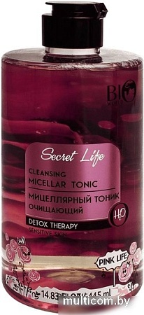Bio World Тоник для лица Detox Therapy мицеллярный очищающий (445 мл)