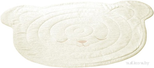 Ковер для детской Pasionaria Тедди Декоративный 130x100 (сливочный)