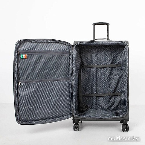 Чемодан-спиннер Francesco Molinary 338-1004/3-28GRY (серый)