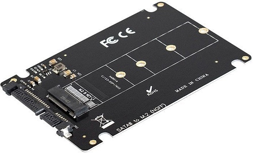 Адаптер ExeGate EXE-527 M.2 B key - 2.5&quot; SATA