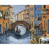 Алмазная мозаика Wizardi Романтика в венеции 2WD2484
