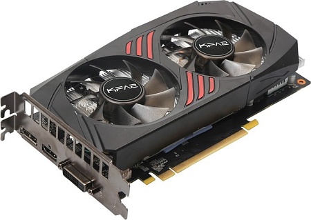 Видеокарта KFA2 GeForce GTX 1060 OC RedBlack Version 6GB GDDR5X 60NRJ7DSX1PK
