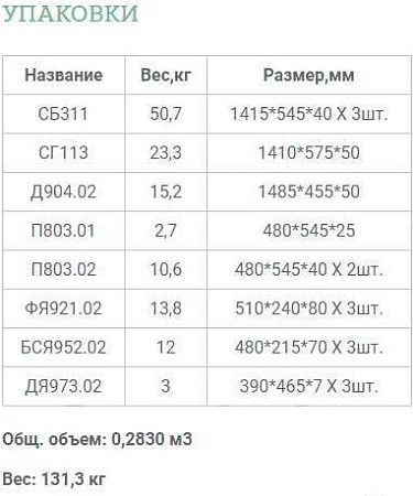Шкаф распашной Уют Сервис Гарун-К 313.11 (молочный дуб)