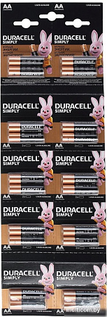 Батарейка DURACELL Simply AA LR6 20 шт.