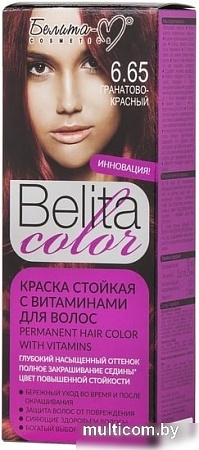 Белита-М Belita Color 6.65 гранатово-красный