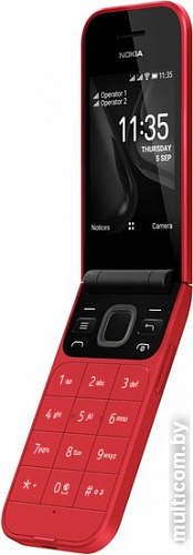 Мобильный телефон Nokia 2720 Flip (красный)
