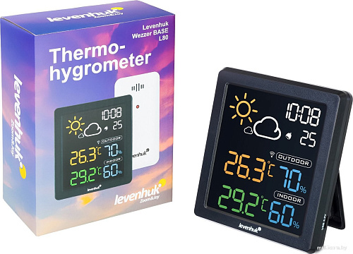 Термогигрометр Levenhuk Wezzer BASE L80 78890