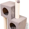 Комплекс Cat House На ножках 1.27 (хлопок серый)