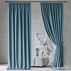 Комплект штор Pasionaria Ибица 400x230 (2 шт, голубой)