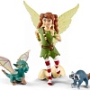 Набор фигурок Schleich Эльфийка Марвин с Нугуром и Пиу 70581
