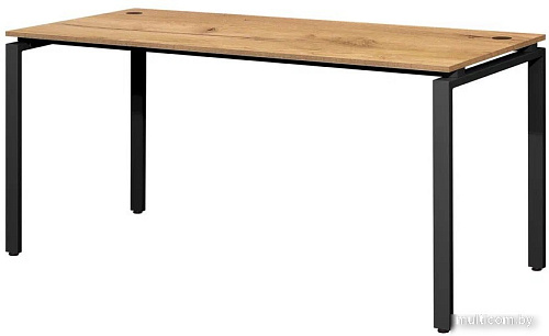 Стол Millwood Лофт Сиэтл ДТ-5 160x70x75 (дуб золотой Craft/черный)