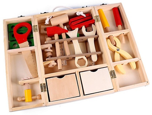 Набор инструментов игрушечных Darvish Чемоданчик с инструментами DV-T-2387