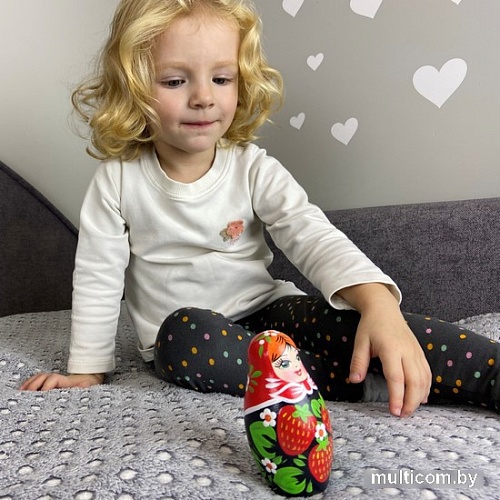 Развивающая игра Брестская Матрешка В сарафане с клубникой (набор 5 шт)