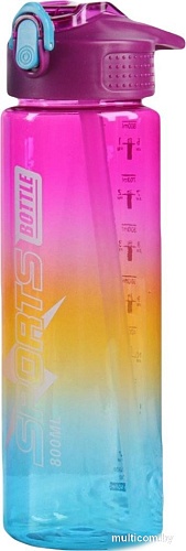 Бутылка для воды Sundays Bottle (1л, фиолетовый)