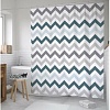 Шторка-занавеска для ванны JoyArty Серость зигзагов sc_8048