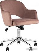 Офисное кресло Stool Group Кларк велюр (розовый)
