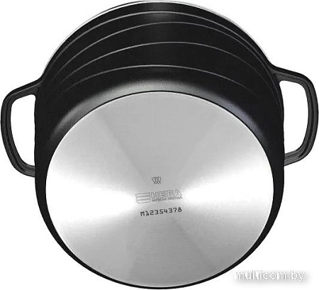 Кастрюля Нева Металл Посуда Индукция Гранит L186640i