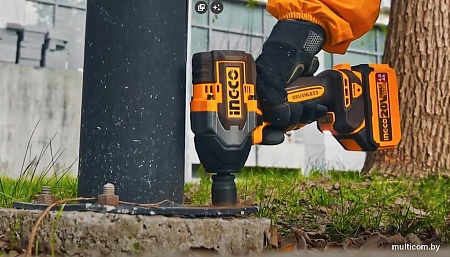 Гайковерт Ingco CIWLI2085 (с 2-мя АКБ, кейс)