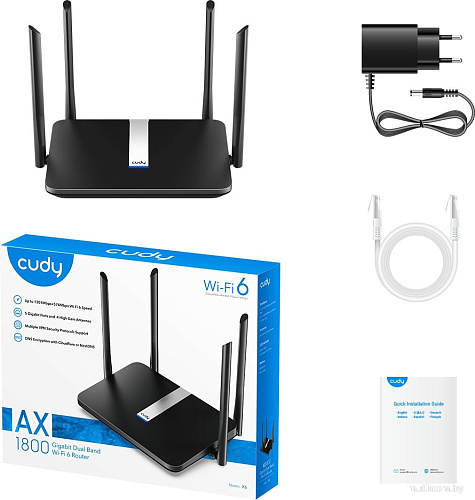 Wi-Fi роутер Cudy X6 2.0