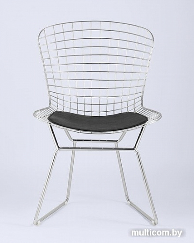 Стул Stool Group Bertoia (хром/черная подушка)