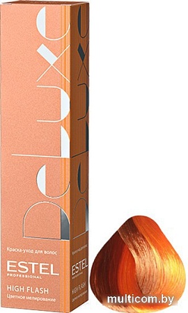 Estel Professional De Luxe High Flash 43 медно-золотистый