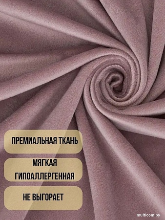 Комплект штор Soft Lines Бархат 9102G-A25 (300x240, пыльная роза)