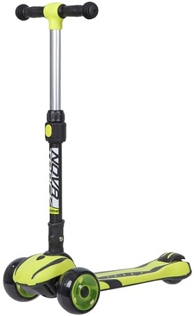 Самокат Novatrack Rainbow Car Boy Pro 120CGP.RAINBOW.LM20 (лайм)