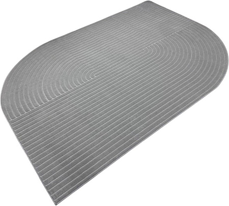 Ковер для жилой комнаты Radjab Carpet Сканди Сизаль Прямоугольник 10980A 13062RK (2x2.9, Grey/Grey)